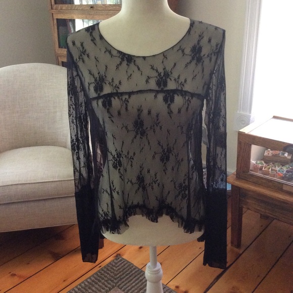 Make an entrance! ! Sheer FREE PEOPLE NWT -S - Picture 2 of 6
